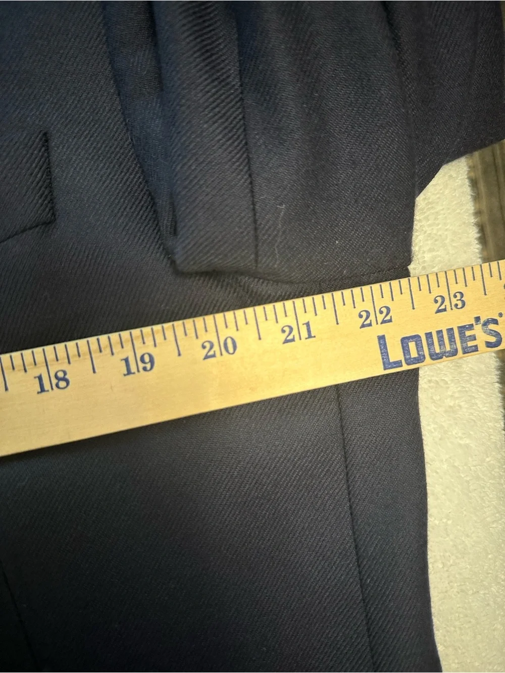 Jack Victor Saks Fifth Avenue Loro Piana 100% Cashmere Navy 2 Button Blazer 42S